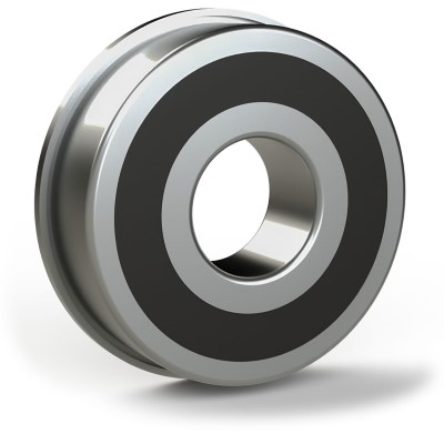 PRC Miniature ball bearing stainless steel with flange 1R (7x14x5) :: SF 687 2RS :: 1