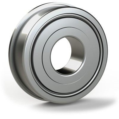 Flanged ball bearing 1R (10x19x5) :: F 6800 ZZ :: 1