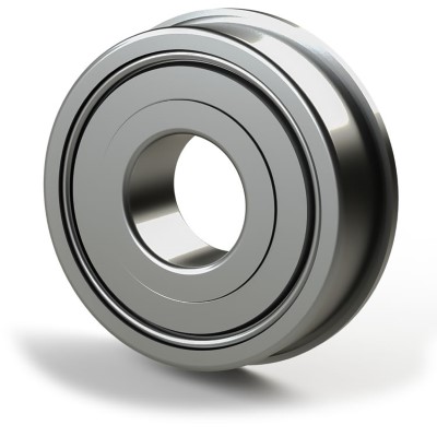 PRC ball bearing with flange 1R (17x26x5) :: F 6803 ZZ :: 2