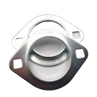 Flenslagerhuis plaatstaal 17mm (set) :: PFL 203