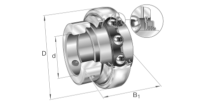 INA Insertlager :: GE25-XL-KTT-B :: 1