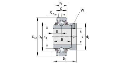 INA Insertlager :: GE25-XL-KTT-B :: 2