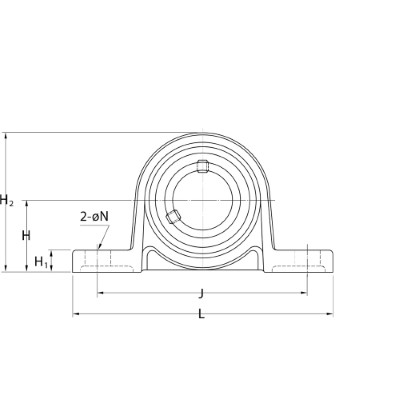 Koyo JTEKT Zinc pillow block unit :: UP 001JE1 :: 1