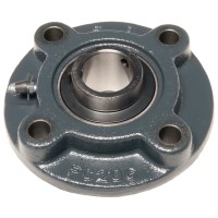 SLB Flenslagerblok gietijzer 90mm :: UCFC 218