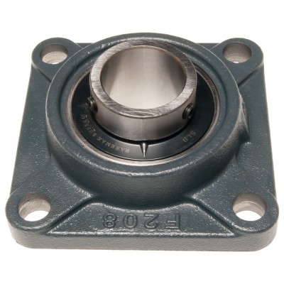 SLB cast iron flanged block bearing unit 17mm :: UCF 203 :: 1