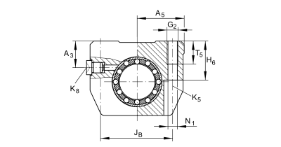 INA Lineair Ball bearing unit 12mm :: KGHK12-B-PP-AS :: 3