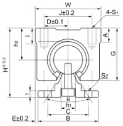 Linear ball bearing block open 20mm :: SBR20UU :: 4