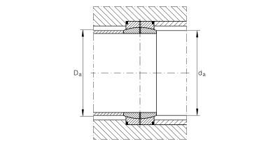 INA/Elges Radial spherical plain bearing, requiring maintenance :: GE17-DO :: 3