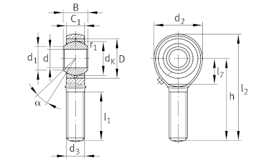 INA/Elges Stangkop buitendraad rechts, onderhoudsplichtig :: GAKR16-PB :: 2