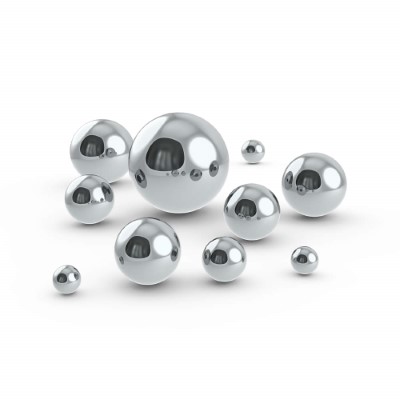 Stainless steel balls 12mm DIN 5401 GD-40 :: KOGEL 12,0 RVS (20 Stuks) :: 1