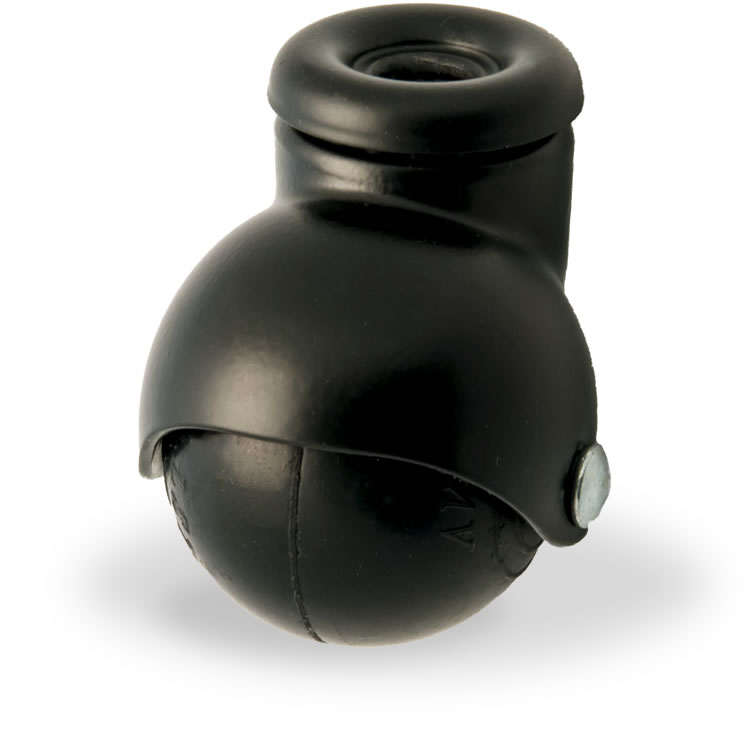 Zwenkwiel rubber 40mm (G-ZW/RU-BO) :: 33-3112