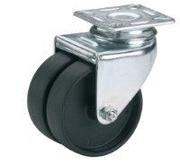 Swivel castor plastic 75mm (G-ZW/P6-PL) :: 32D-4106