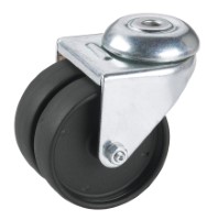 Swivel castor plastic 50mm (G-ZW/P6-BO) :: 32D-3100
