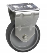 Bokwiel rubber 100mm RVS (G-P6/TRU-RVS) :: 25-5104