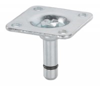 Meubelstift Ø8mm met plaat 29x29mm :: 97-0001