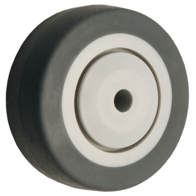 Rubber wheel 50mm with 6mm hole (K-P6/TRU) :: 26-1101 :: 1