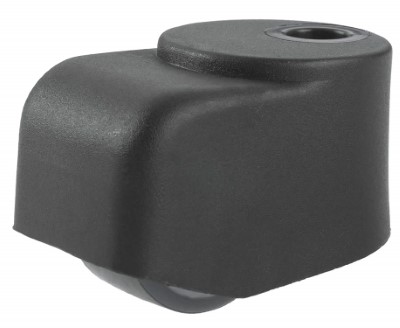 Swivel castor plastic 25mm (G-ZW/TPE) :: 34-0005 :: 1