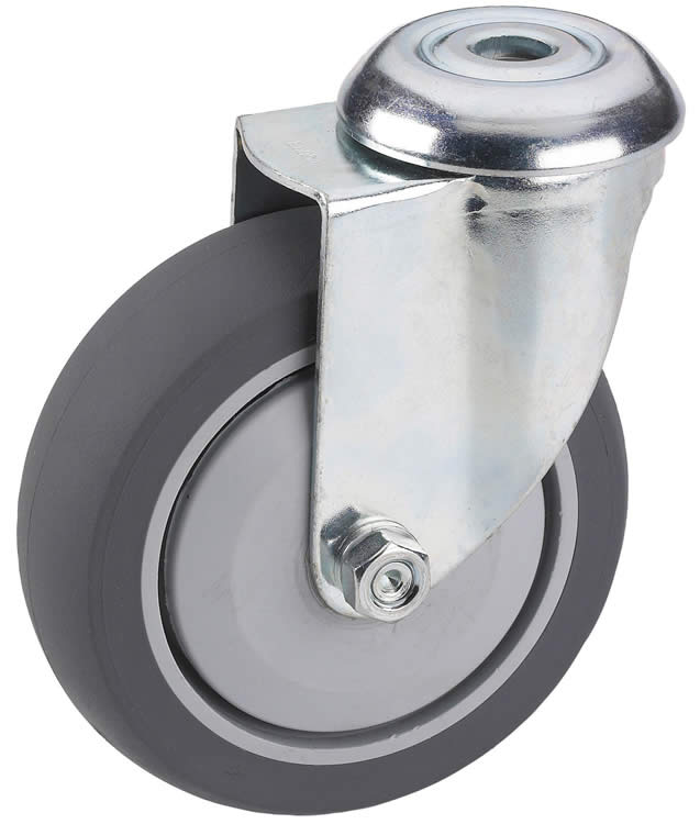 Zwenkwiel rubber 50mm (K-P6/TRU-BO) :: 26-3201