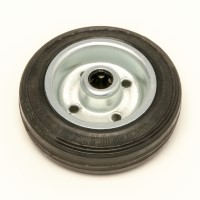 NMW Loswiel rubber 100mm met 12mm gat (R-PS/ZRU) :: LW02100R