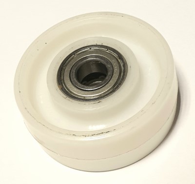Polyamide 6 solid wheel 150mm with 17mm hole :: 68-3304 :: 1