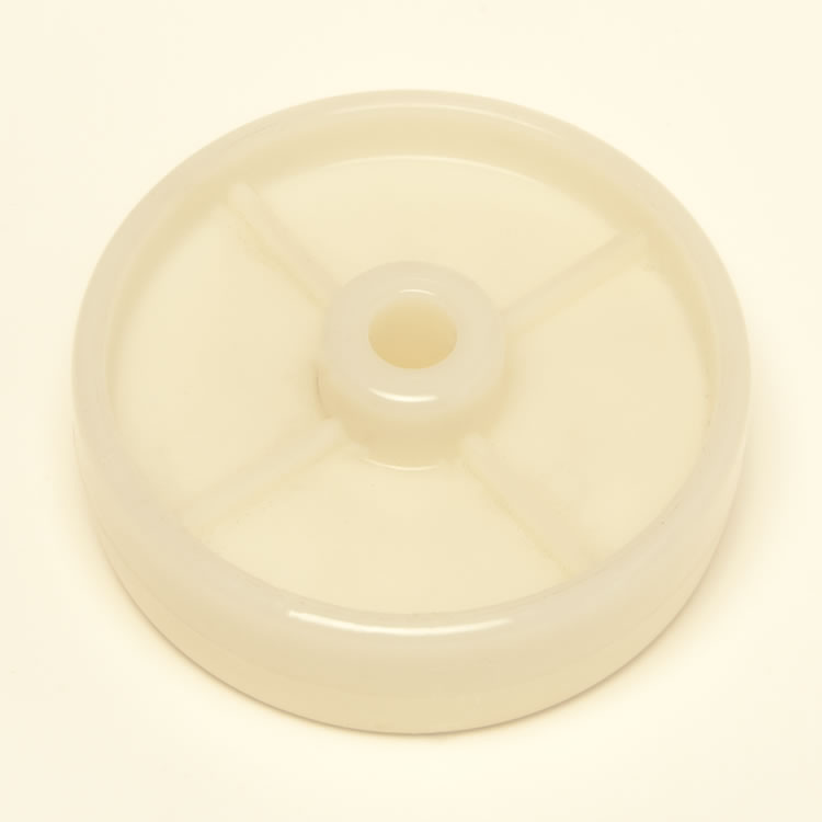 NMW Loswiel kunststof 125x35mm met 15mm gat (G-P6) :: LW01125G