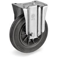 Bokwiel rubber 200mm (R-PP/RU-NL/PL) :: 52-5906