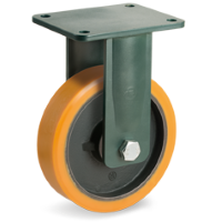 Bokwiel kunststof 250x80mm (K-GY/PU-EES HD/PL) :: 64-8427