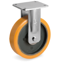 Bokwiel kunststof 150x50mm (K-GY/PU-EE MHD/PL) :: 64-8404