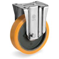 Bokwiel kunststof 100x38mm (K-GY/PU-NL/PL) :: 64-4652