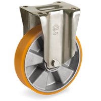 Bokwiel kunststof 125x35mm (K-AL/PU-P/PL) :: 65-8603