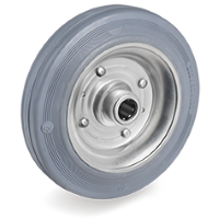 Loswiel rubber 150mm met 15mm gat (R-PS/GRU) :: 23-3111