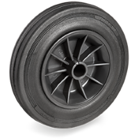 Loswiel rubber 180mm met 20mm gat (G-PP/RU) :: 52-1105