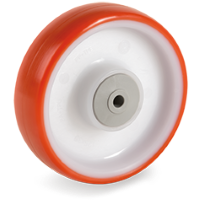 Plastic wheel 80x30mm with 8mm hole (K-P6/IPU) :: 60-2201