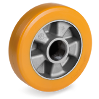 Loswiel kunststof 125x40mm (KH47x14-LM50-AL/PU) :: 65-4303