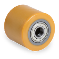 Palletrol kunststof 80X70mm met 20mm gat (K-ST/PU) :: 75-2102