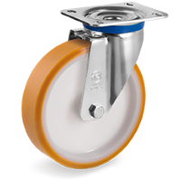 Zwenkwiel kunststof 150x40mm (R-P6/PU-M/PL) :: 66-4804