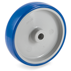 Plastic wheel 150mm with 15mm hole (G-P6/IPU) :: 61-1105 :: 1