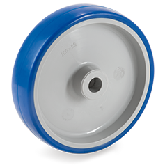 Plastic wheel 80mm with 12mm hole (G-P6/IPU) :: 61-1101 :: 1