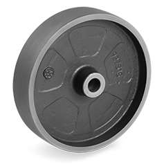 Cast iron wheel 125mm with 15mm hole (G-GY) :: 69-1103 :: 1