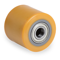 Pallet truck roller plastic 50x40mm with 15mm hole (K-ST/PU) :: 75-2100 :: 1
