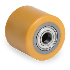 Pallet truck roller plastic 85X70mm with 20mm hole (K-ST/PU) :: 75-2122 :: 1