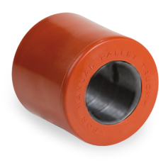 Pallet truck roller plastic 82x60mm (KH47x14-P6/IPU) :: 78-4101