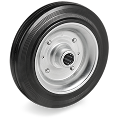 Loswiel rubber 180mm met 20mm gat (R-PS/RU) :: 53-3105