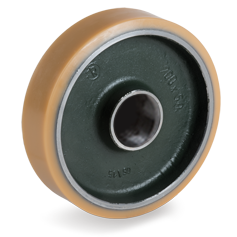 Loswiel Vulkollan 150x40mm (KH42x12-GS/VUL) :: 63-4224