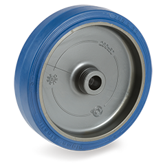 Loswiel rubber 160x50mm met 20mm gat (G-P6/ERU) :: 73-1104
