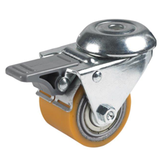 Palletrol Swivel castor plastic 35x27mm front brake (K-ST/PU-BO) :: 75-7600 :: 1